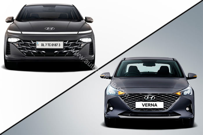 Hyundai Verna: new vs old